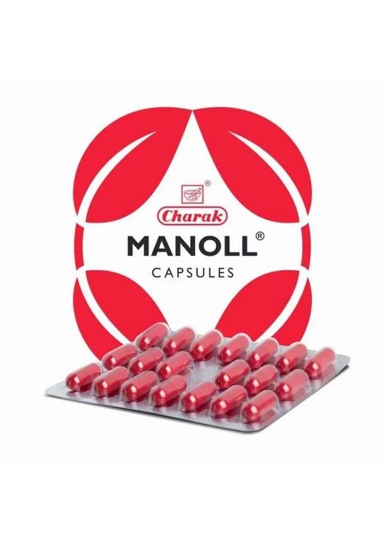 Charak Manoll Capsule Pack Of 1 - Indya