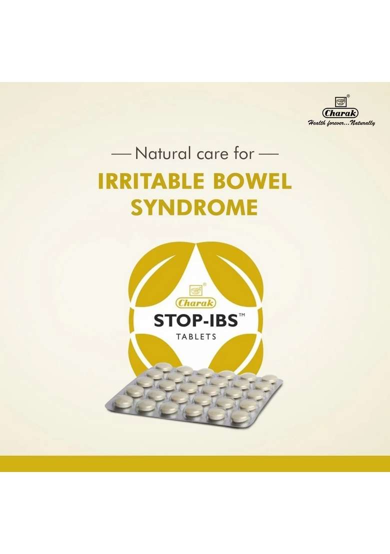 Charak Stop Ibs Tablets Pack Of 1 - Indya