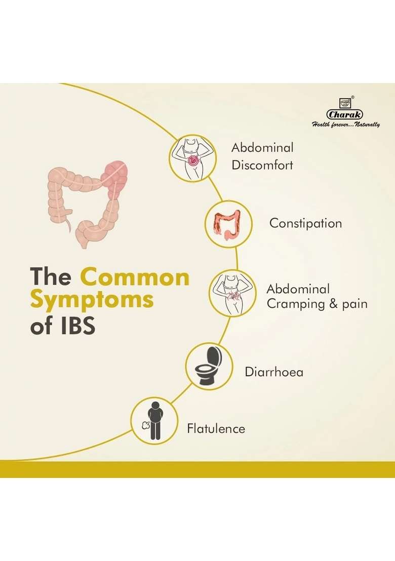 Charak Stop Ibs Tablets Pack Of 1 - Indya