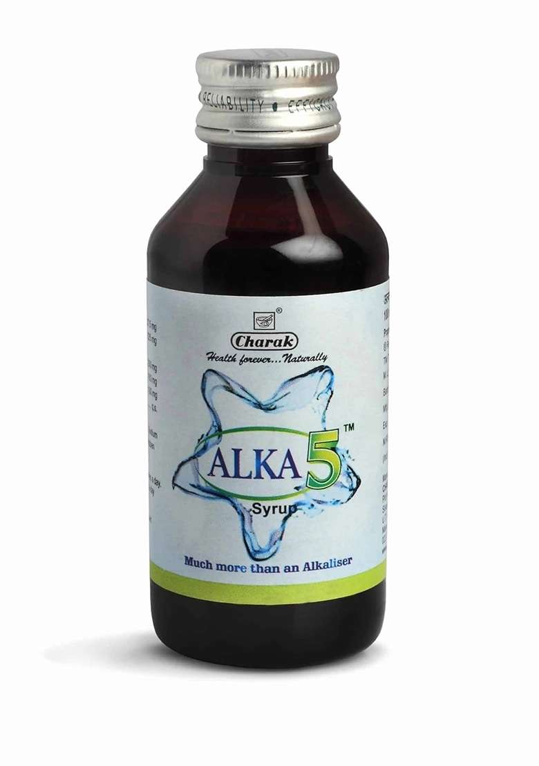 Charak Alka5 Syrup Pack Of 1 - Indya