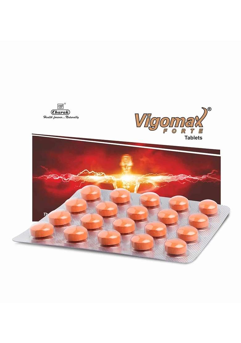Charak Vigomax Forte Tablet Pack Of 1 - Indya