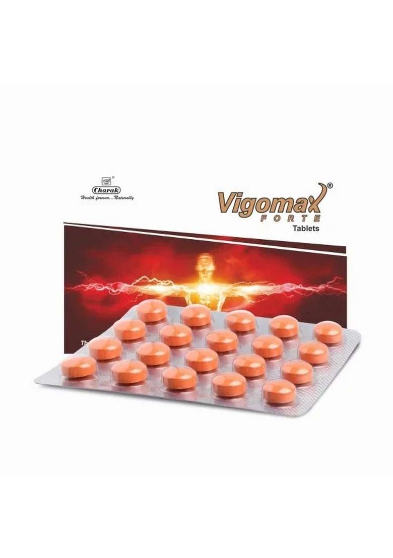 Charak Vigomax Forte Tablet Pack Of 1 - Indya