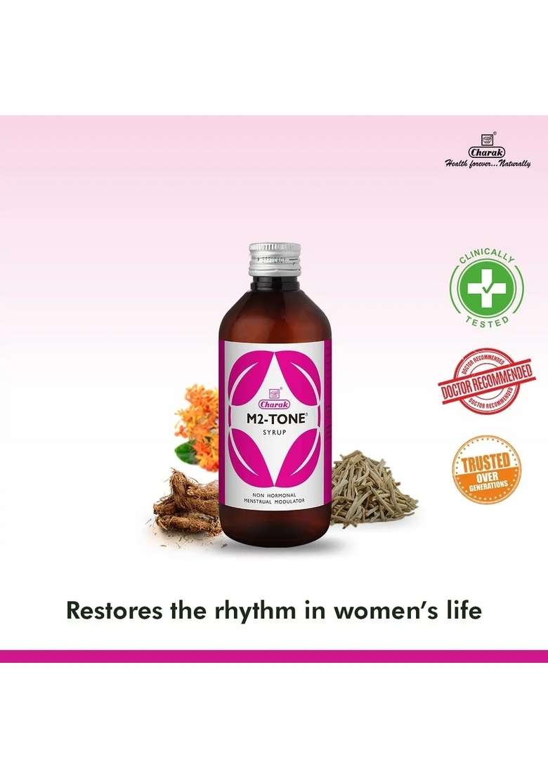 Charak M2 Tone Syrup Pack Of 1 - Indya