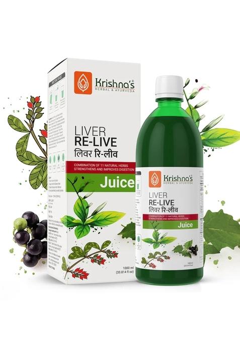 Krishna'S Ayurveda Liver Re-Live Juice Pack Of 1