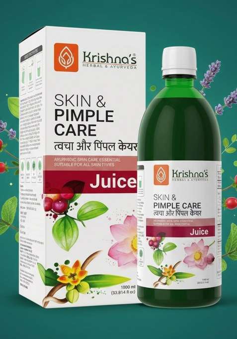 Krishna'S Ayurveda Skin & Pimple Care Juice Pack Of 1