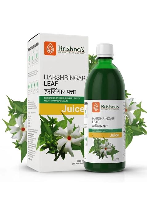 Krishna'S Ayurveda Harshringar Leaf Juice Pack Of 1