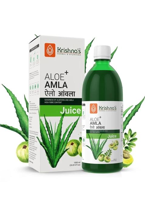Krishna'S Ayurveda Aloe-Amla Mix Juice Pack Of 1