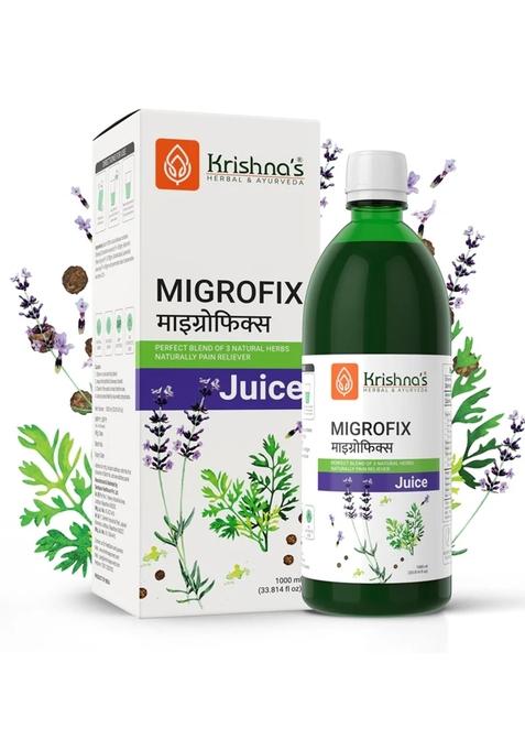 Krishna'S Ayurveda Migrofix Juice Pack Of 1