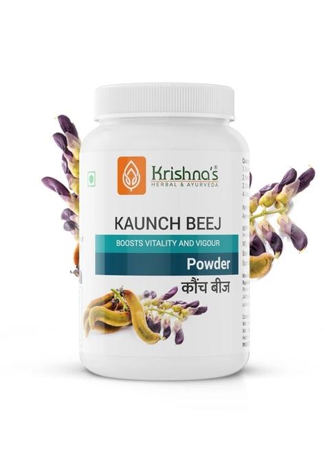 Krishna'S Ayurveda Konch / Kaunch Beej Powder Pack Of 1
