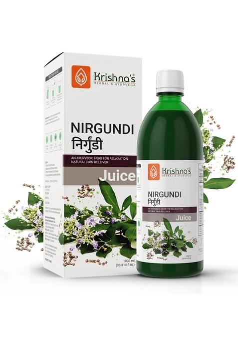 Krishna'S Ayurveda Nirgundi Swaras Pack Of 1