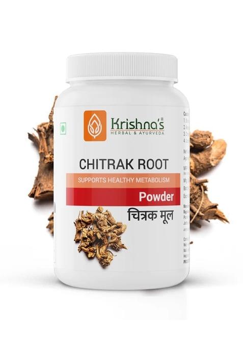 Krishna'S Ayurveda Chitrak Root Powder Pack Of 1