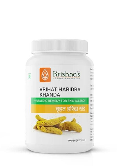 Krishna'S Ayurveda Vrihat Haridra Khanda Powder 100 G Pack Of 1