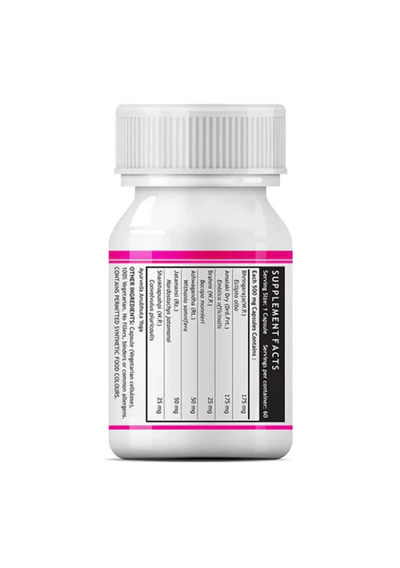 Inlife Hair Support Supplement | Veg. Capsules - Indya
