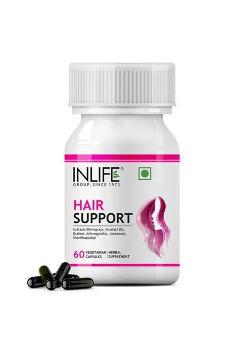 Inlife Hair Support Supplement | Veg. Capsules