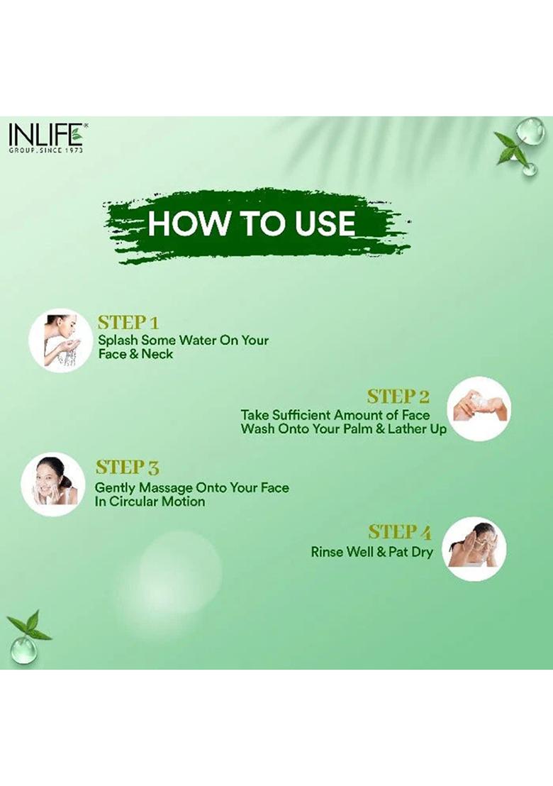 Inlife Anti-Acne Face Wash With Neem | 250Ml