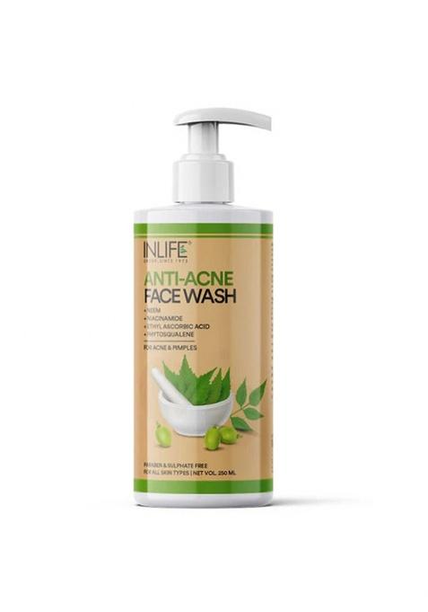 Inlife Anti-Acne Face Wash With Neem | 250Ml