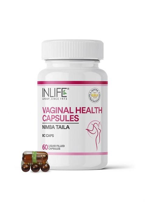 Inlife Bc Caps – Vaginal Hygiene Support With Neem Seed Oil (Nimba Taila) | Liquid-Filled Capsules