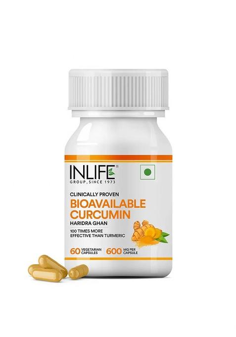 Inlife Bioavailable Curcumin Supplement | 600Mg | Veg. Capsules
