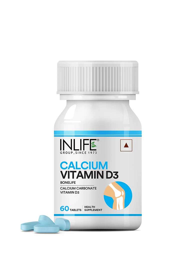 Inlife Calcium With Vitamin D3 Tablets - Indya