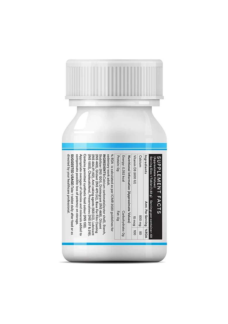Inlife Calcium With Vitamin D3 Tablets - Indya