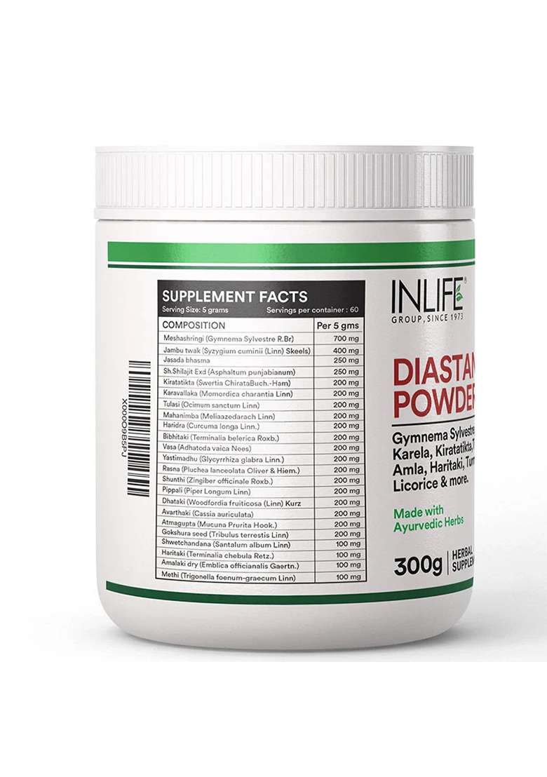 Inlife Diastan Powder + Diastan Noni Juice Combo Pack - Indya