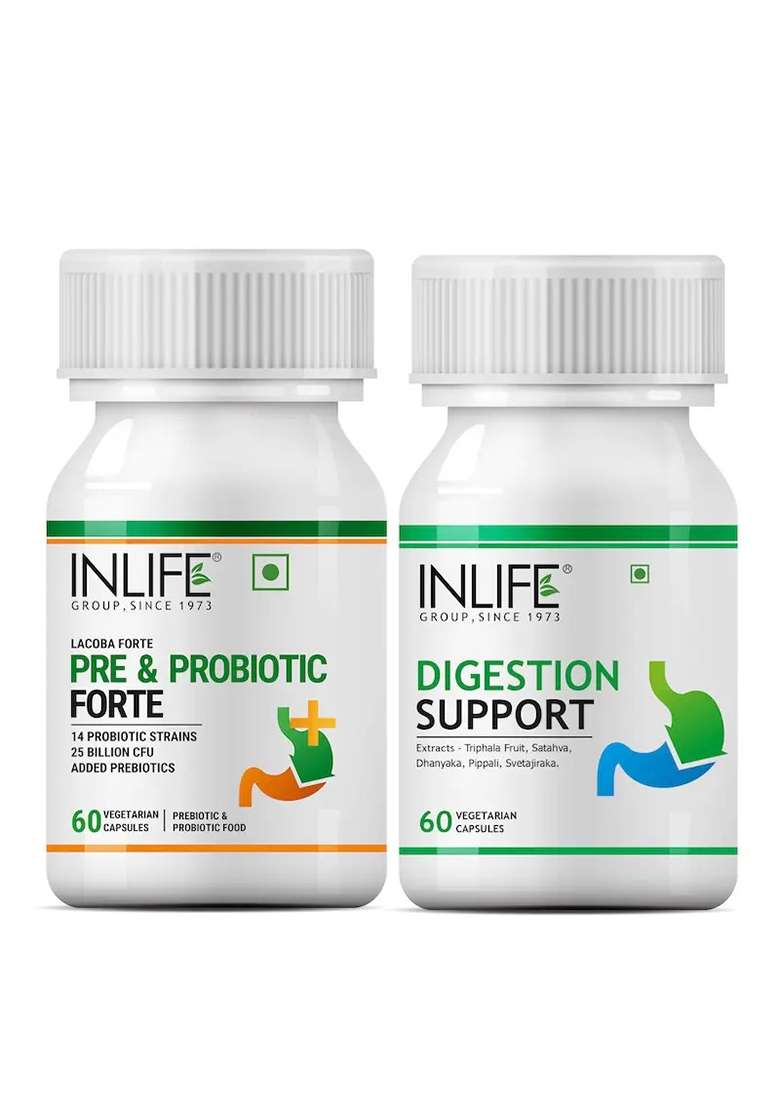 Inlife Digestion Support Combo Pack - Indya