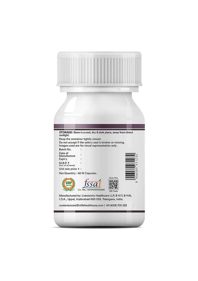 Inlife Digestive Enzymes Supplement | Veg. Capsules - Indya
