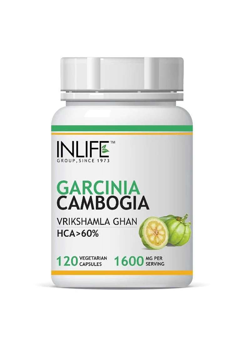 Inlife Garcinia Cambogia Extract Supplement | 1600Mg Capsules - Indya