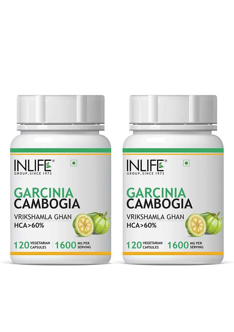 Inlife Garcinia Cambogia Extract Supplement | 1600Mg Capsules - Indya