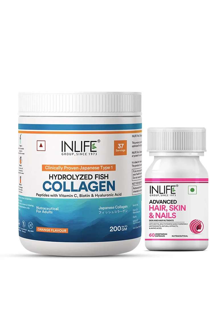 Inlife Glow & Grow Rejuvenate Combo - Indya