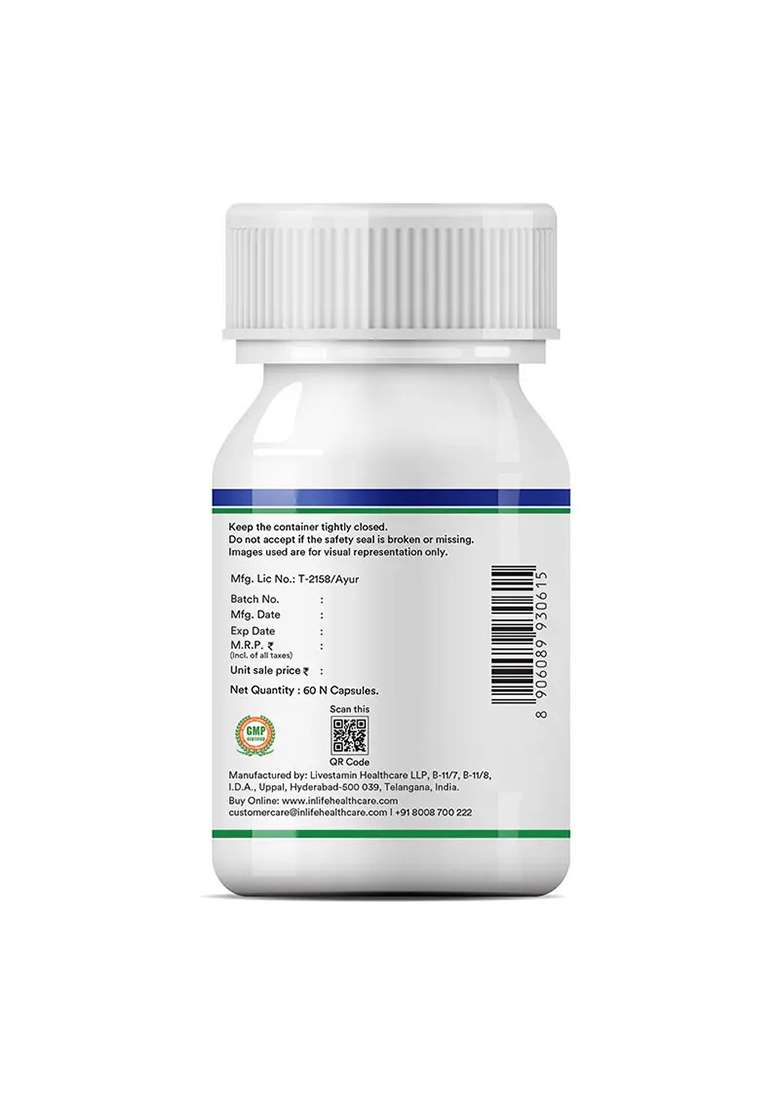 Inlife Immunity Plus Supplement, 500Mg | Veg. Capsules - Indya
