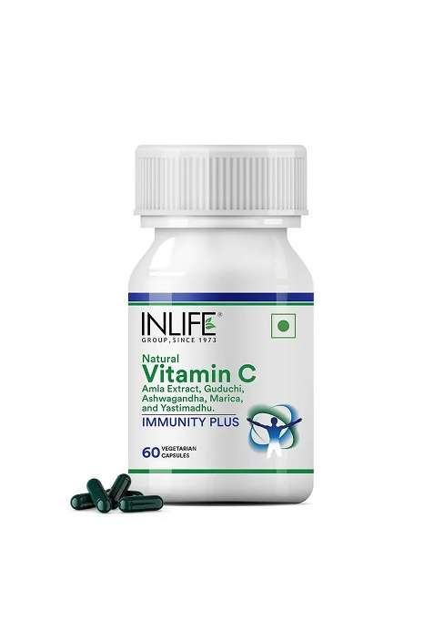 Inlife Immunity Plus Supplement, 500Mg | Veg. Capsules