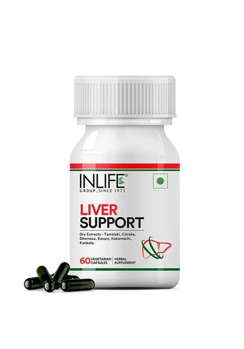 Inlife Liver Support Supplement | Veg. Capsules