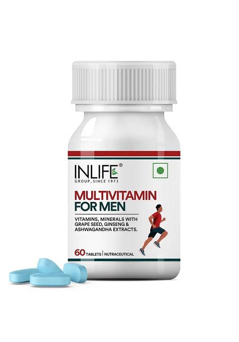 Inlife Multivitamin And Mineral For Men | Vegetarian Tablets