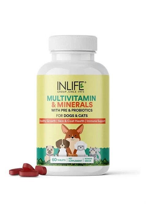 Inlife Multivitamin And Minerals Supplement For Pets Tablets