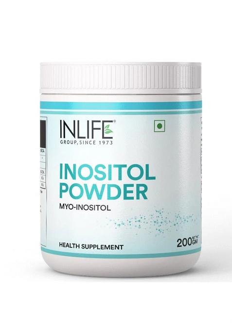 Inlife Myo Inositol Powder Supplement | 200G (Unflavoured)