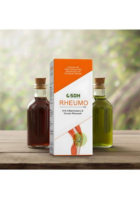 Sdhstore Rheumo Oil – Ayurvedic Joint & Muscle Pain Relief | Fast-Absorbing Herbal Formula For Stiffness, Swelling & Discomfort | Enriched With Narayan Tail, Gandhpuro Tail, Mahamash Tail, Panchgun Tail