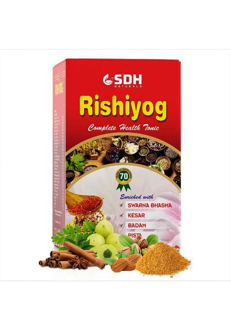 Sdhstore Rishiyog | Ayurvedic Wellness Supplement With Ashwagandha, Shatavari, Gokhru & Tulsi