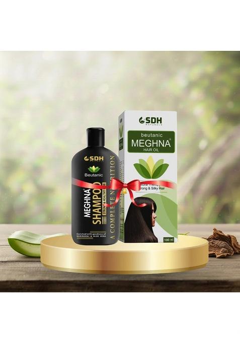 Sdhstore Meghna Shampoo & Meghna Hair Oil Combo Pack For Holi