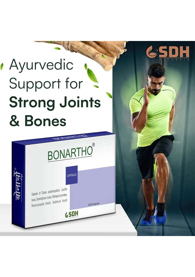 Sdhstore Bonartho Capsule For Fracture Healing, Increase Bone Mineral Density - Indya