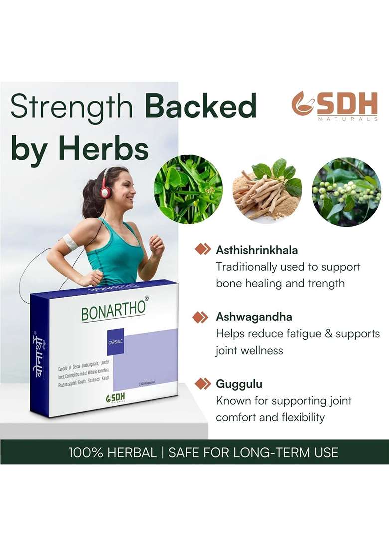 Sdhstore Bonartho Capsule For Fracture Healing, Increase Bone Mineral Density - Indya