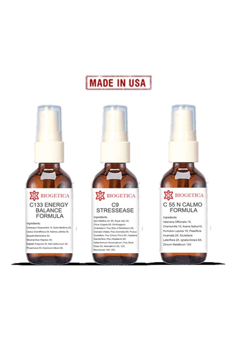 Biogetica Essentials Kit With C133 Energy Balance Formula - Indya