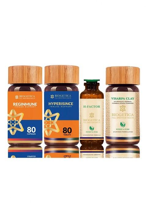 Biogetica Rescue Kit With Hypericum Mysorense And Homeopathic H Factor – 80 Days Supply