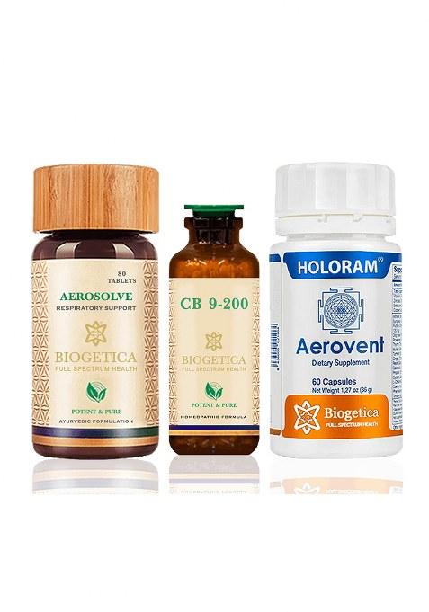 Biogetica Freedom Respiratory Support Kit With Emp Aerovent Formula – 40 Days