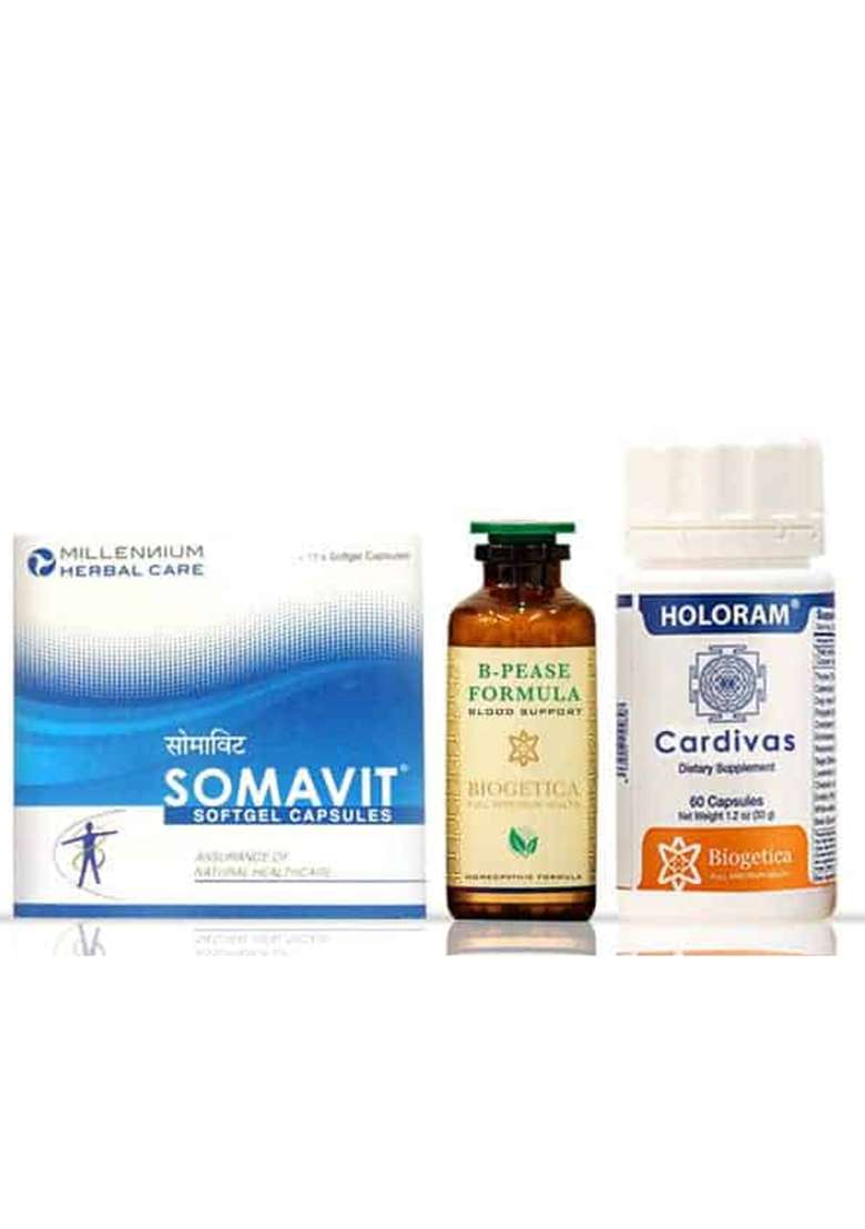 Biogetica Freedom Kit With Homeopathic Bp Formula – 40 Days - Indya