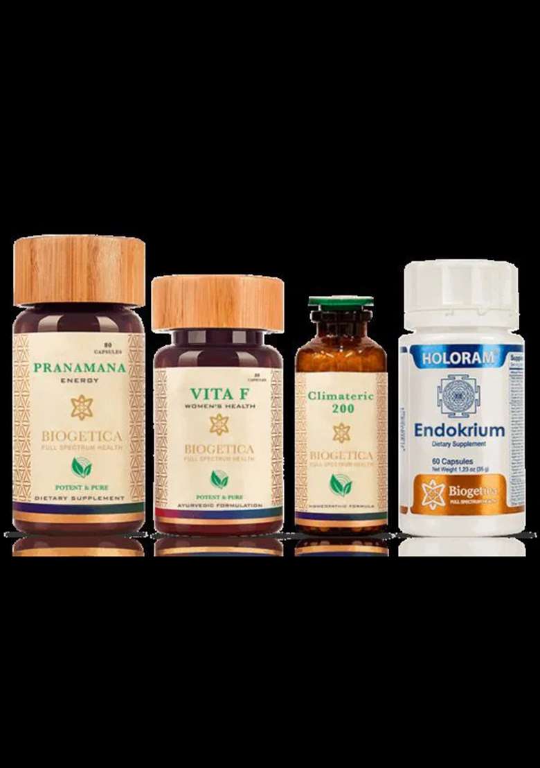 Biogetica Full Spectrum Deliverance Kit With Climateric 200 – 40 Days - Indya