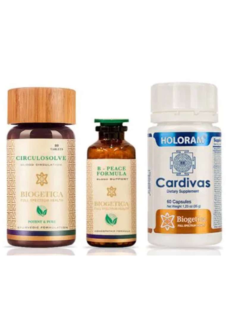 Biogetica 4 Month Supply Freedom Kit With Homeopathic Bp Formula - Indya