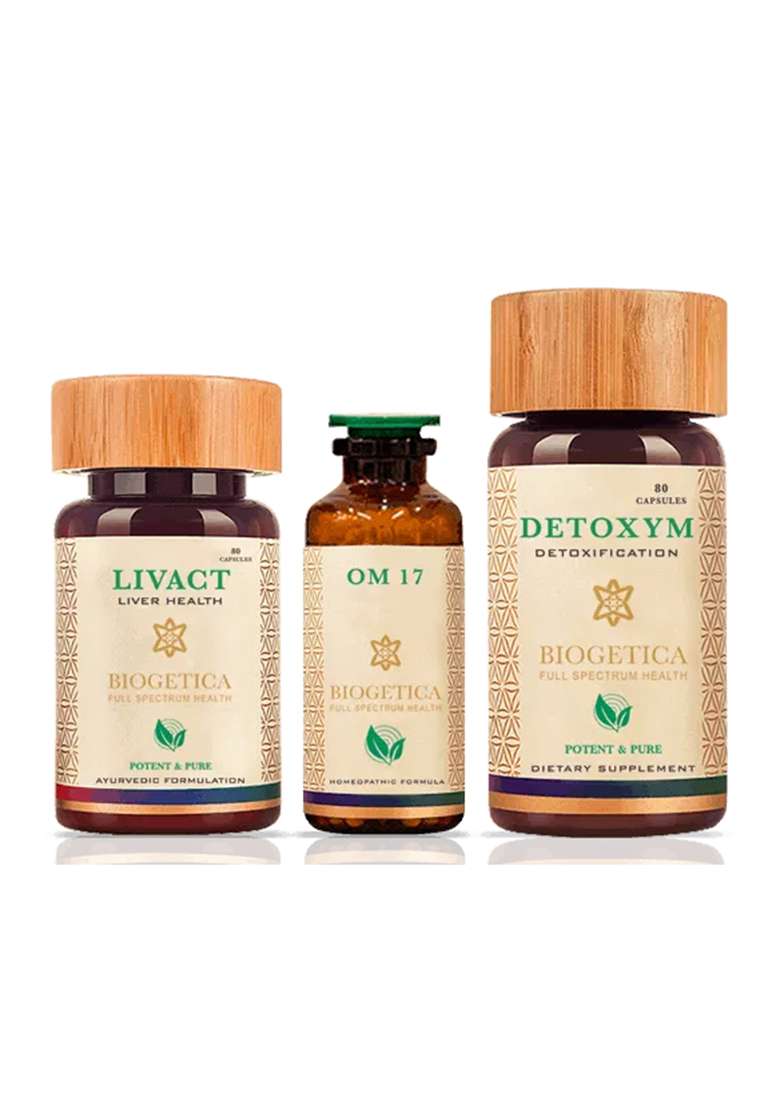 Biogetica Freedom Liver Support Kit With Phyllanthus & Andrographis Extracts – 40 Days - Indya