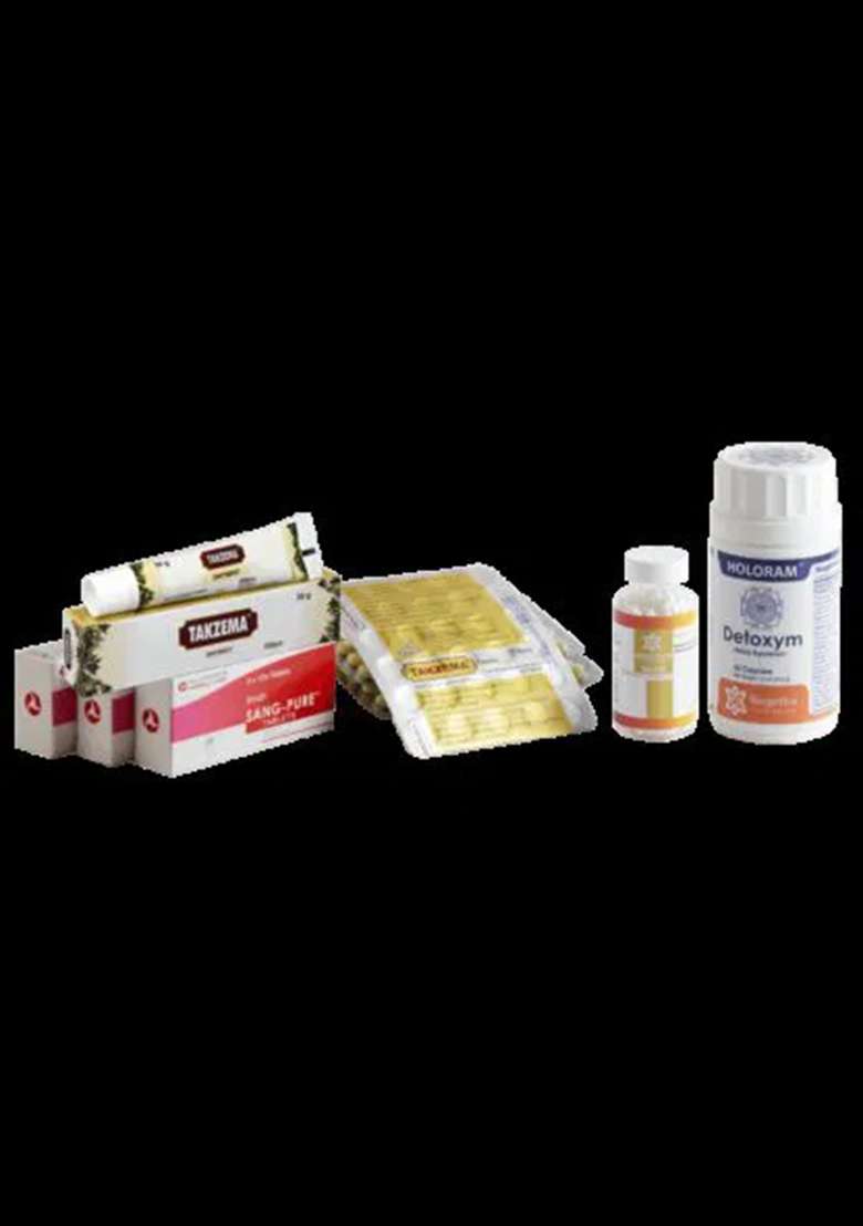 Biogetica Freedom Kit With Skin-H Dry Eczemease Formula- 40 Days - Indya