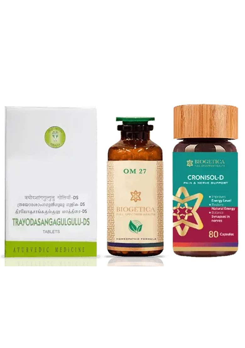 Biogetica Freedom Kit With Om 27 Supportive Tissue Formula – 40 Days - Indya